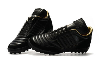 Adidas Copa Mundial Team Astro TF Artificial Turf Soccer Shoes - Black/White