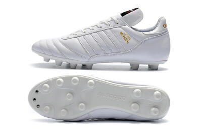 Adidas Copa Mundial Made in Germany FG Firm Ground Soccer Cleats - White/Gold