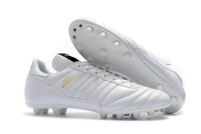 Adidas Copa Mundial Made in Germany FG Firm Ground Soccer Cleats - White/Gold
