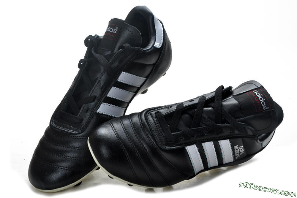 Adidas Copa Mundial Made in Germany FG Firm Ground Soccer Cleats - Black/White 4