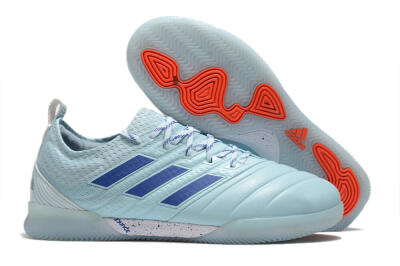 Adidas Copa Tango 20.1 IC Indoor & Futsal Soccer Shoes - Jade/Blue/White