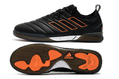 Adidas Copa Tango 20.1 IC Indoor & Futsal Soccer Shoes - Black/Orange