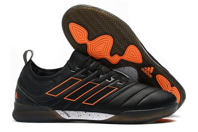 Adidas Copa Tango 20.1 IC Indoor & Futsal Soccer Shoes - Black/Orange
