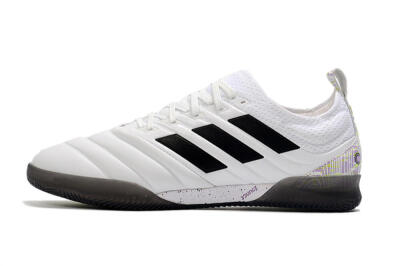 Adidas Copa Tango 20.1 IC Indoor & Futsal Soccer Shoes - White/Black/Purple