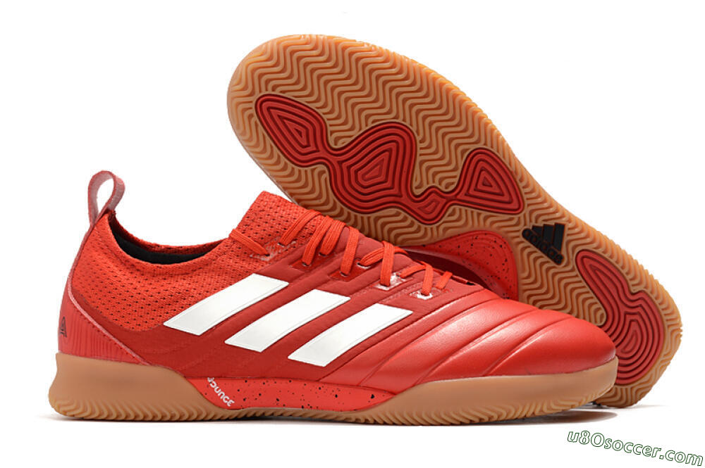 Adidas Copa Tango 20.1 IC Indoor & Futsal Soccer Shoes - Red/White 1