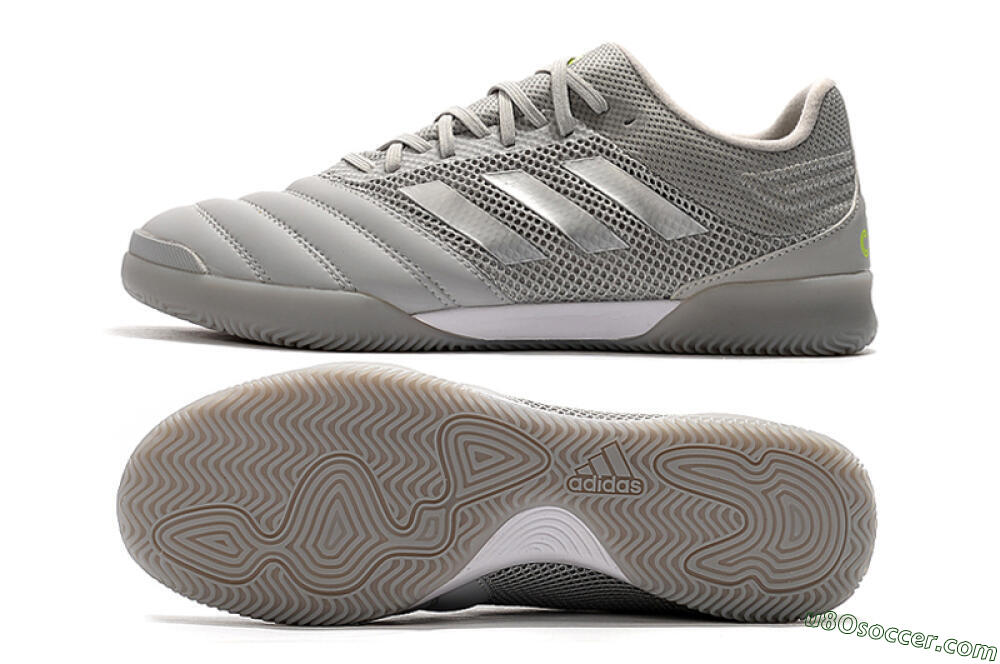 Adidas Copa Tango 20.1 IC Indoor & Futsal Soccer Shoes - Grey/White 0