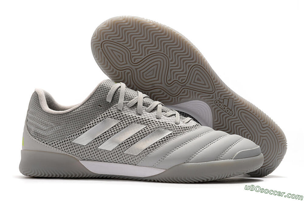 Adidas Copa Tango 20.1 IC Indoor & Futsal Soccer Shoes - Grey/White 1