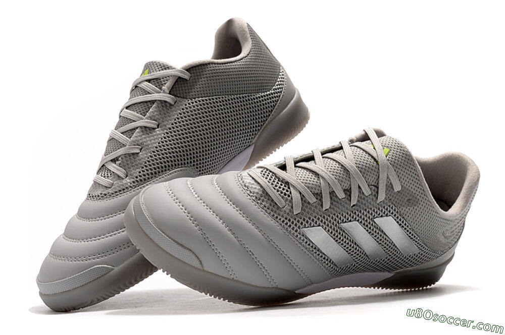 Adidas Copa Tango 20.1 IC Indoor & Futsal Soccer Shoes - Grey/White 6