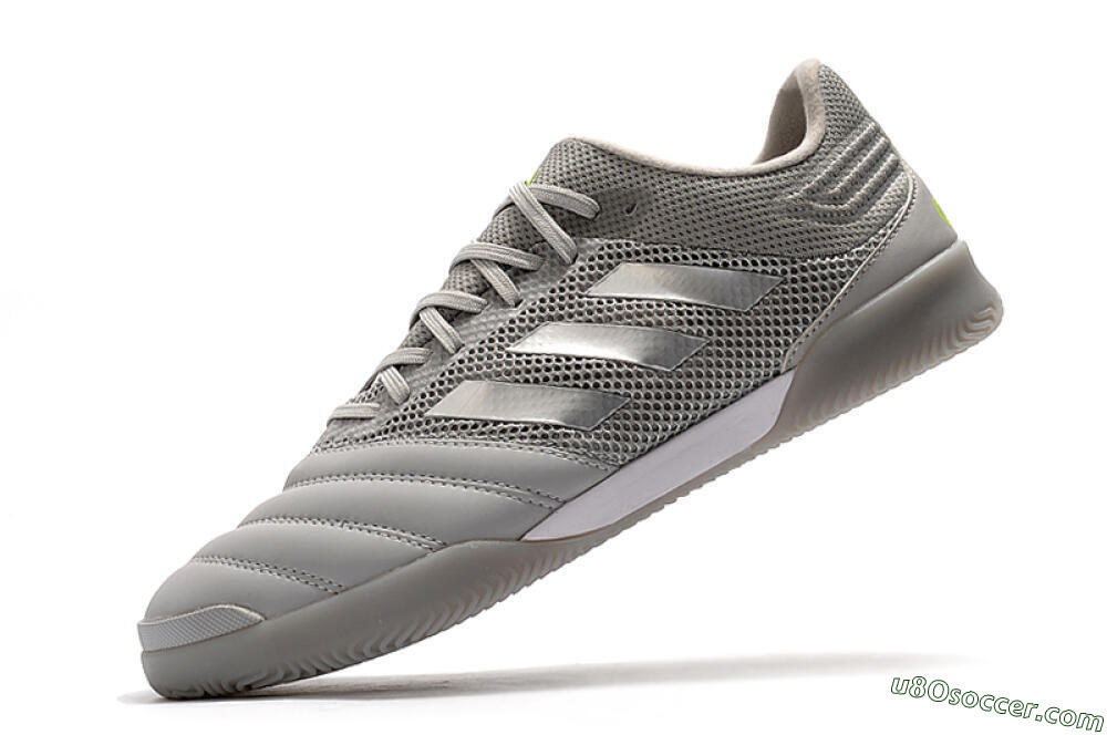 Adidas Copa Tango 20.1 IC Indoor & Futsal Soccer Shoes - Grey/White 8