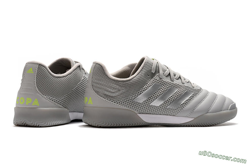 Adidas Copa Tango 20.1 IC Indoor & Futsal Soccer Shoes - Grey/White 9