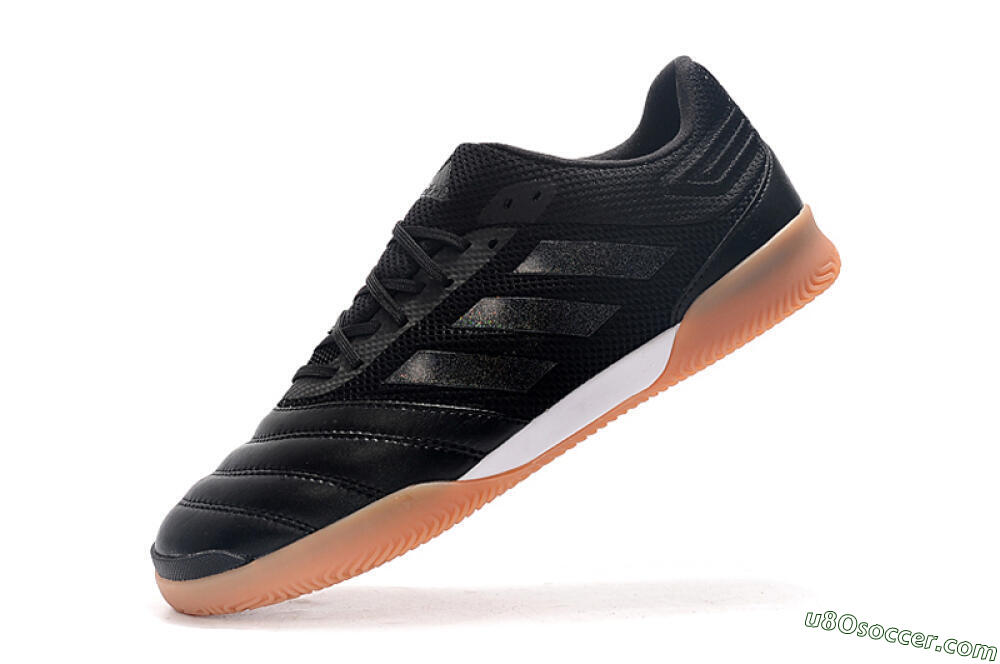 Adidas Copa Tango 20.1 IC Indoor & Futsal Soccer Shoes - Black/White/Brown 5