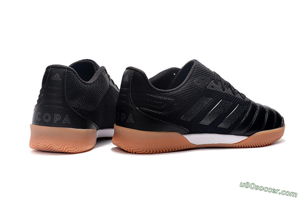 Adidas Copa Tango 20.1 IC Indoor & Futsal Soccer Shoes - Black/White/Brown 8
