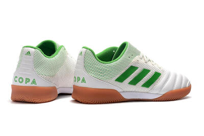 Adidas Copa Tango 20.1 IC Indoor & Futsal Soccer Shoes - White/Green/Brown
