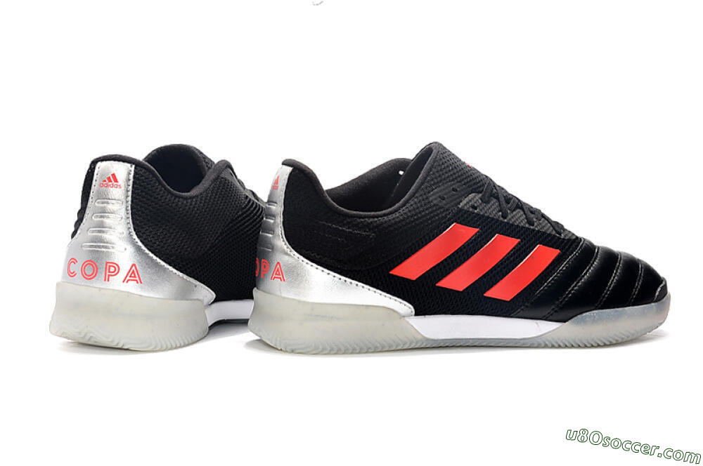 Adidas Copa Tango 20.1 IC Indoor & Futsal Soccer Shoes - Black/Red/White 9