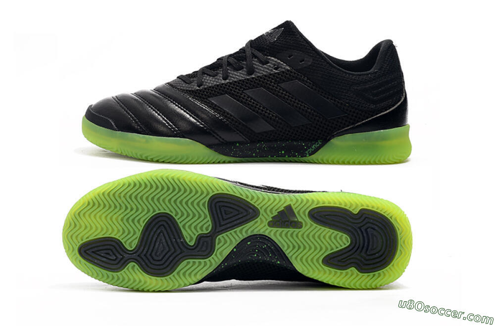Adidas Copa Tango 20.1 IC Indoor & Futsal Soccer Shoes - Black/Yellow 0