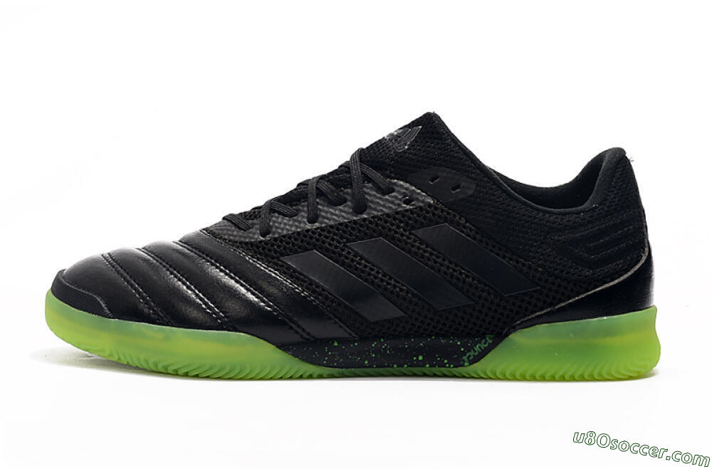 Adidas Copa Tango 20.1 IC Indoor & Futsal Soccer Shoes - Black/Yellow 2