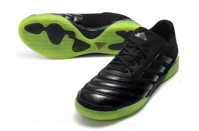 Adidas Copa Tango 20.1 IC Indoor & Futsal Soccer Shoes - Black/Yellow