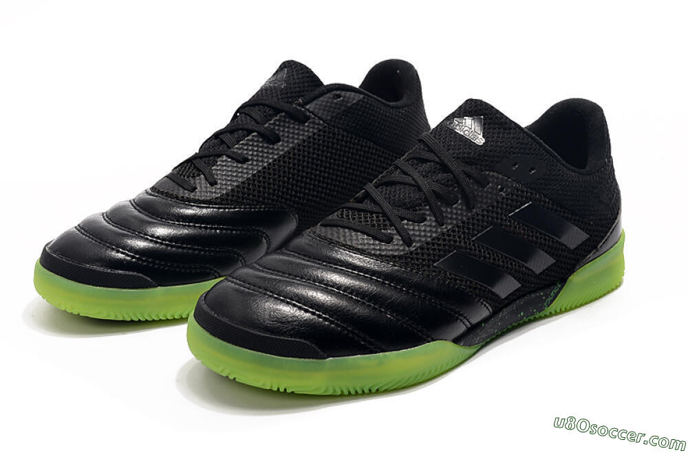 Adidas Copa Tango 20.1 IC Indoor & Futsal Soccer Shoes - Black/Yellow 4