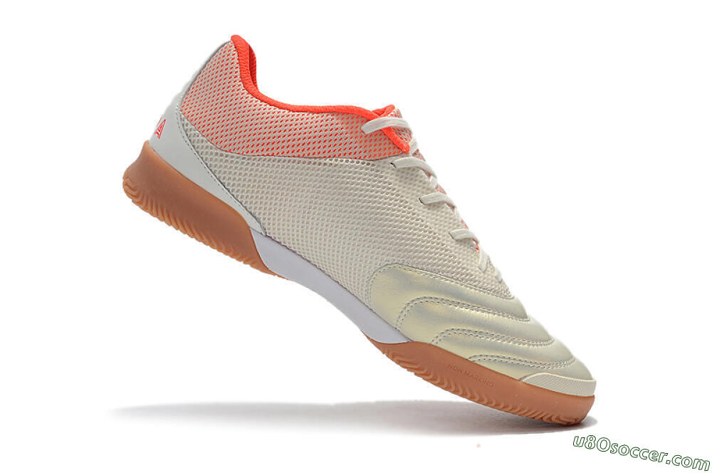 Adidas Copa Tango 20.1 IC Indoor & Futsal Soccer Shoes - White/Red 7