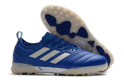 Adidas Copa Tango 20.1 TF Artificial Turf Soccer Shoes - Blue/Silver