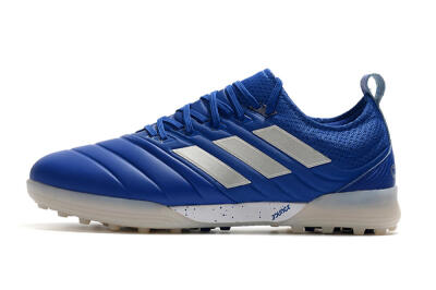 Adidas Copa Tango 20.1 TF Artificial Turf Soccer Shoes - Blue/Silver