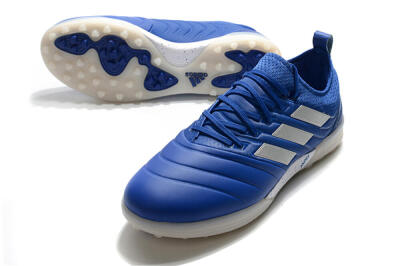 Adidas Copa Tango 20.1 TF Artificial Turf Soccer Shoes - Blue/Silver