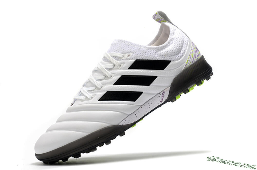 Adidas Copa Tango 20.1 TF Artificial Turf Soccer Shoes - White/Black 5
