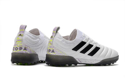 Adidas Copa Tango 20.1 TF Artificial Turf Soccer Shoes - White/Black