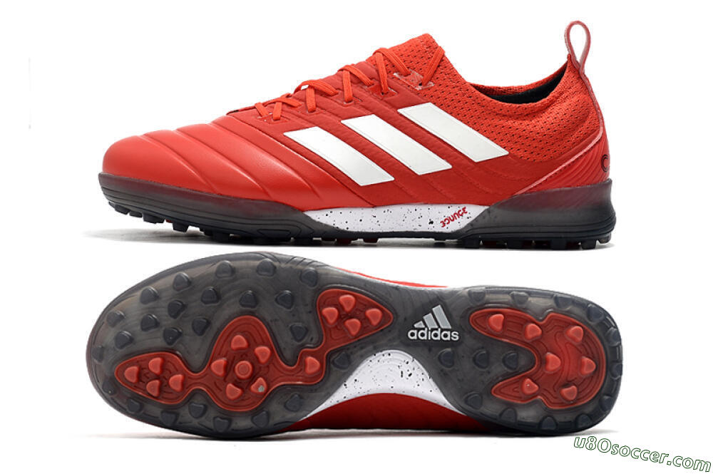 Adidas Copa Tango 20.1 TF Artificial Turf Soccer Shoes - Red/White 0