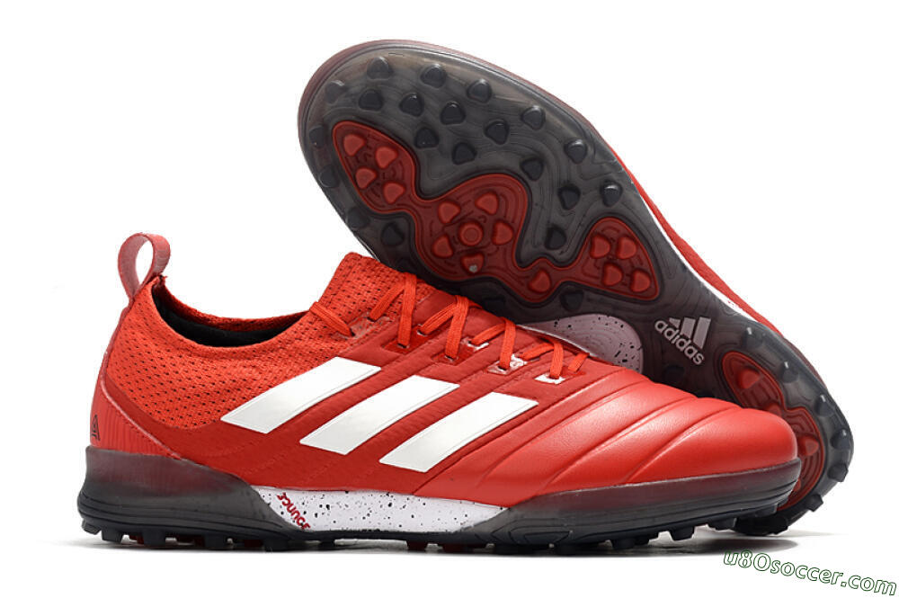 Adidas Copa Tango 20.1 TF Artificial Turf Soccer Shoes - Red/White 1