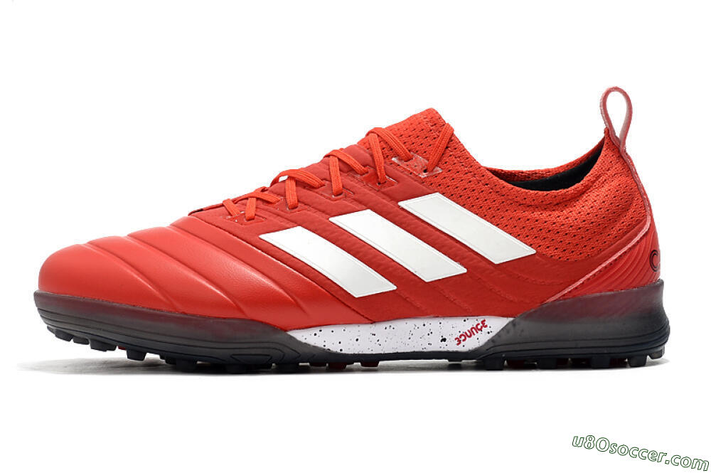 Adidas Copa Tango 20.1 TF Artificial Turf Soccer Shoes - Red/White 2