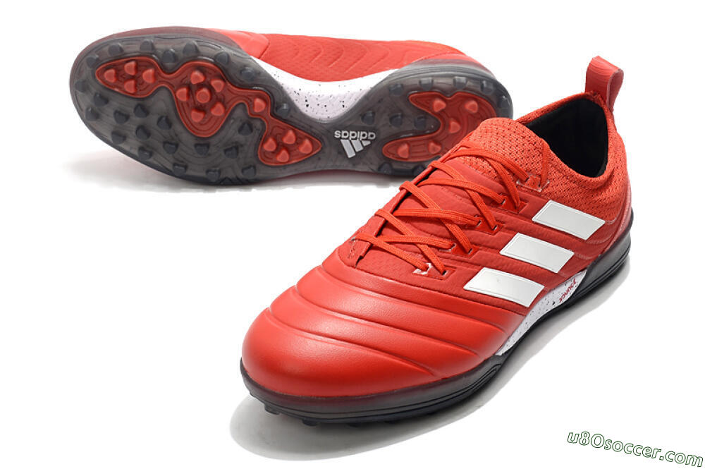 Adidas Copa Tango 20.1 TF Artificial Turf Soccer Shoes - Red/White 3