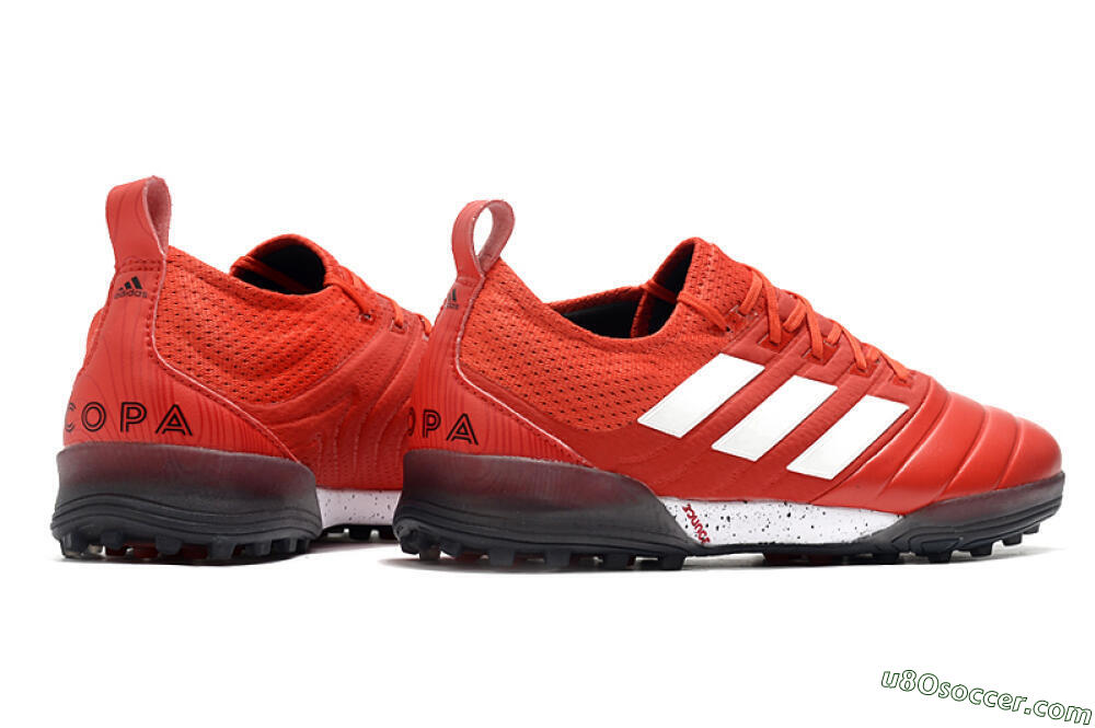 Adidas Copa Tango 20.1 TF Artificial Turf Soccer Shoes - Red/White 6