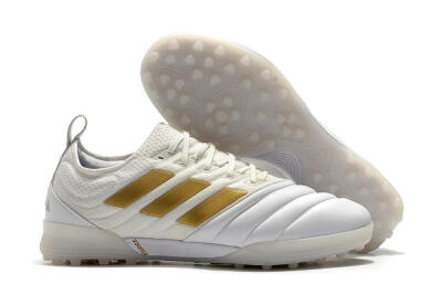 Adidas Copa Tango 20.1 TF Artificial Turf Soccer Shoes - White/Beige/Gold