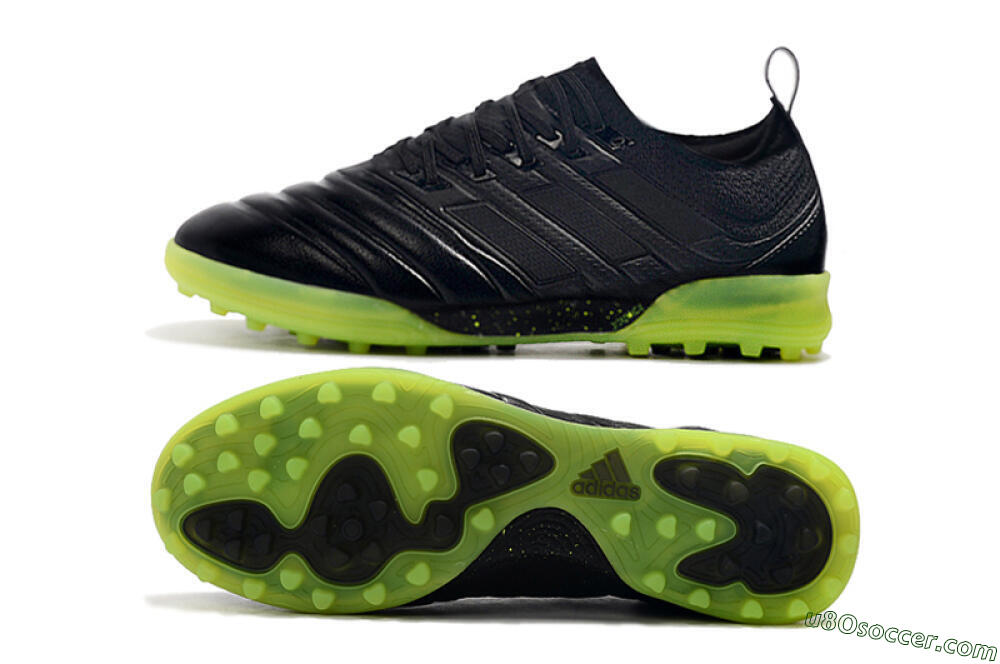 Adidas Copa Tango 20.1 TF Artificial Turf Soccer Shoes - Black/Yellow 0