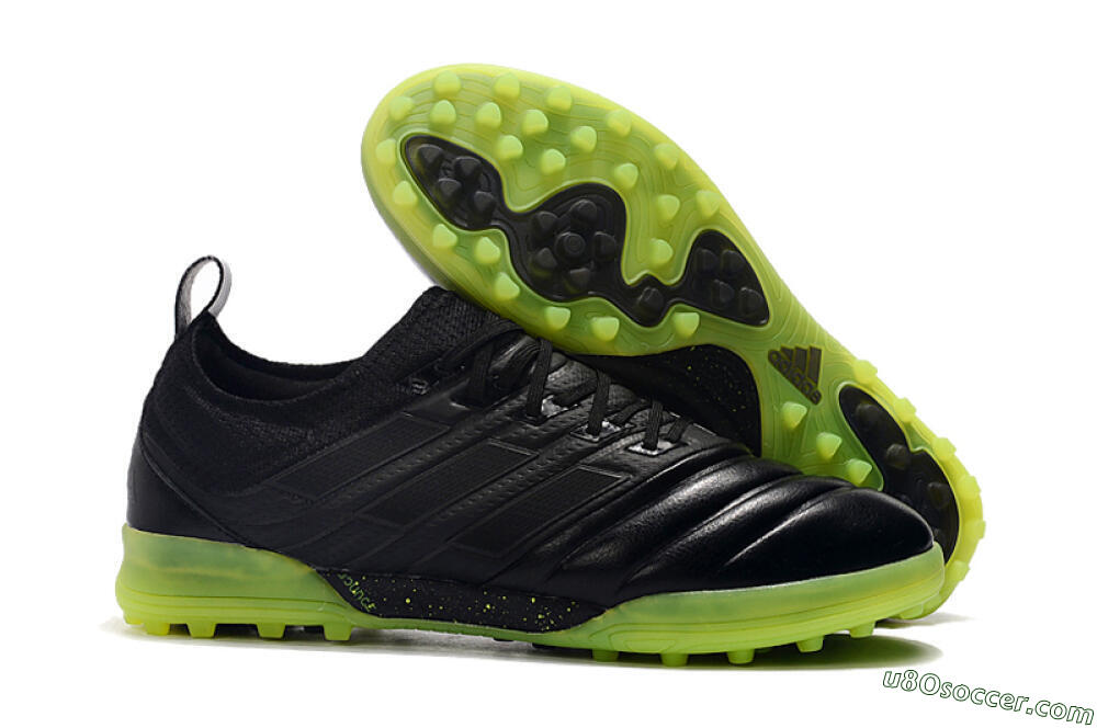 Adidas Copa Tango 20.1 TF Artificial Turf Soccer Shoes - Black/Yellow 1