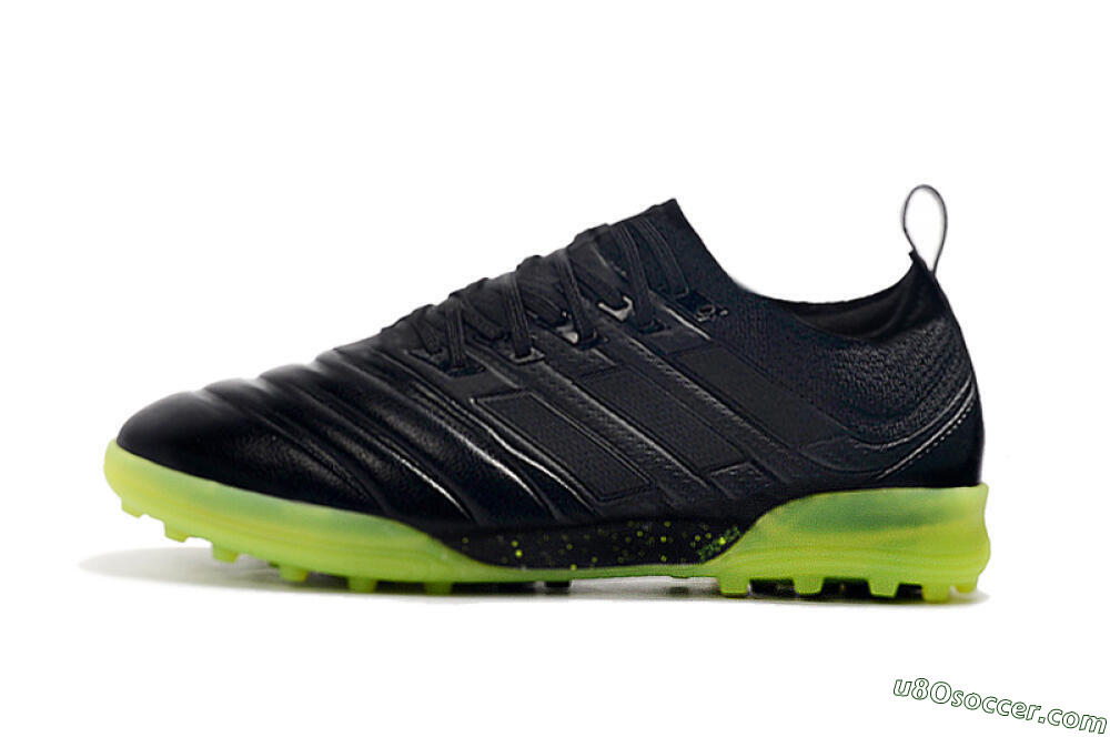 Adidas Copa Tango 20.1 TF Artificial Turf Soccer Shoes - Black/Yellow 2