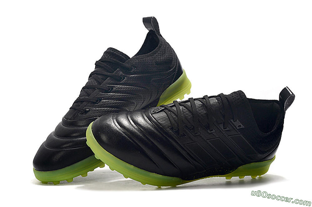 Adidas Copa Tango 20.1 TF Artificial Turf Soccer Shoes - Black/Yellow 6