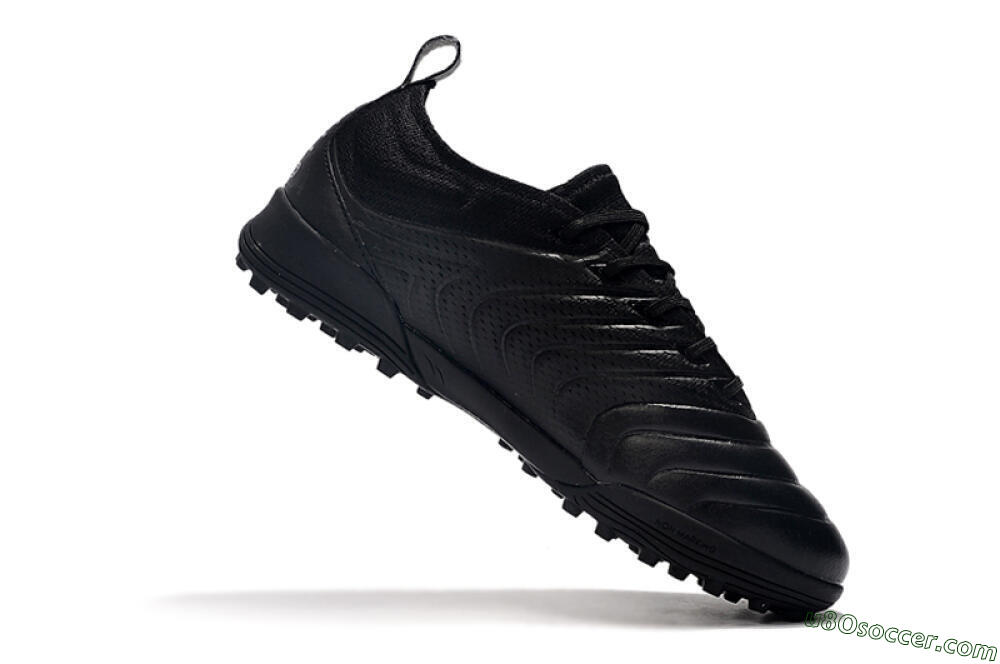 Adidas Copa Tango 20.1 TF Artificial Turf Soccer Shoes - Black/Black 7