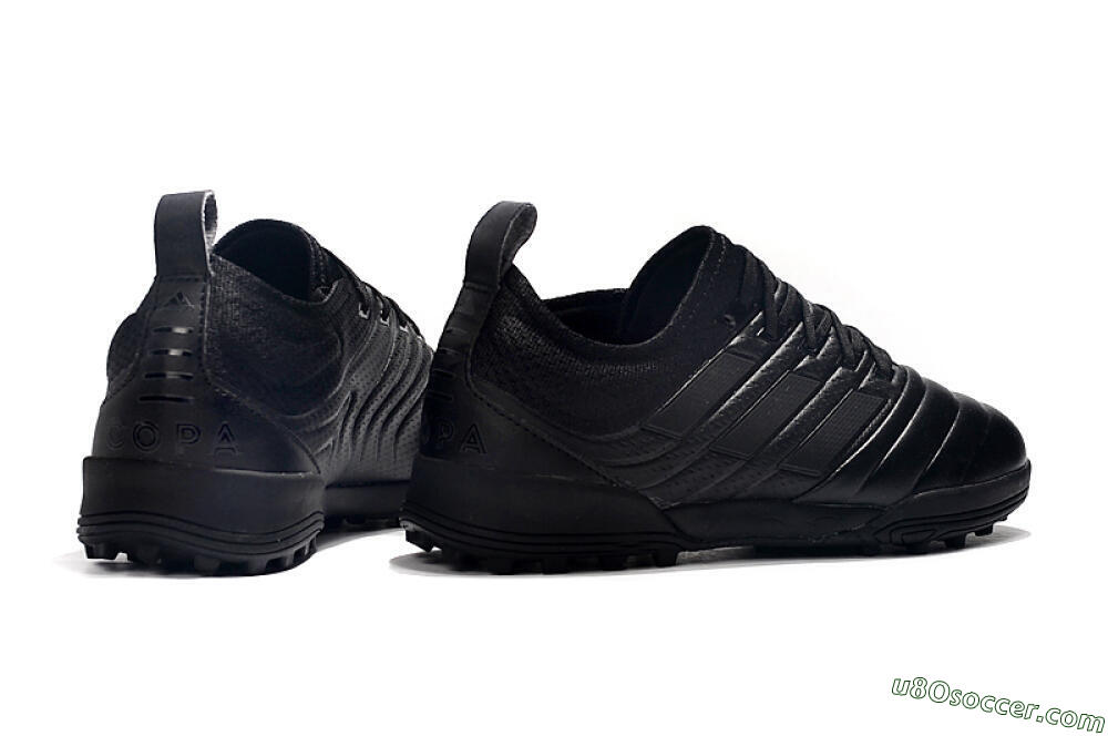 Adidas Copa Tango 20.1 TF Artificial Turf Soccer Shoes - Black/Black 9