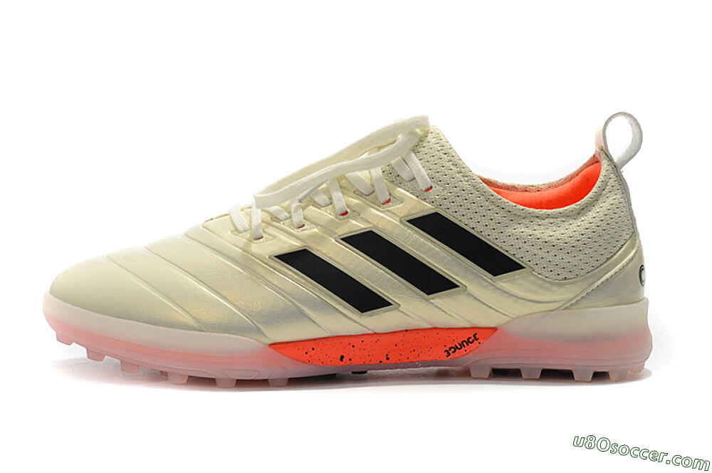Adidas Copa Tango 20.1 TF Artificial Turf Soccer Shoes - Beige/Black/Red 2