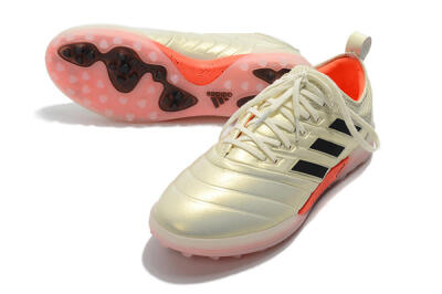 Adidas Copa Tango 20.1 TF Artificial Turf Soccer Shoes - Beige/Black/Red