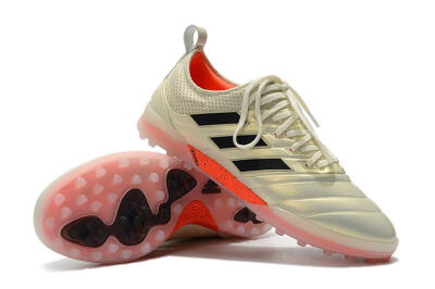 Adidas Copa Tango 20.1 TF Artificial Turf Soccer Shoes - Beige/Black/Red