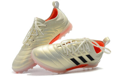 Adidas Copa Tango 20.1 TF Artificial Turf Soccer Shoes - Beige/Black/Red