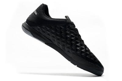 NIke Tiempo Lunar Legend 8 Pro IC Indoor & Futsal Soccer Shoes - Black/Grey