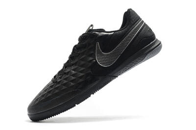 NIke Tiempo Lunar Legend 8 Pro IC Indoor & Futsal Soccer Shoes - Black/Grey