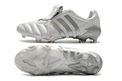 Adidas Predator 20+ Mutator Mania Tormentor FG Firm Ground Soccer Cleats - White/Silver