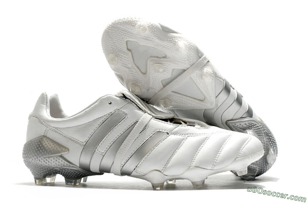 Adidas Predator 20+ Mutator Mania Tormentor FG Firm Ground Soccer Cleats - White/Silver 1