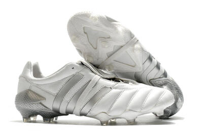 Adidas Predator 20+ Mutator Mania Tormentor FG Firm Ground Soccer Cleats - White/Silver