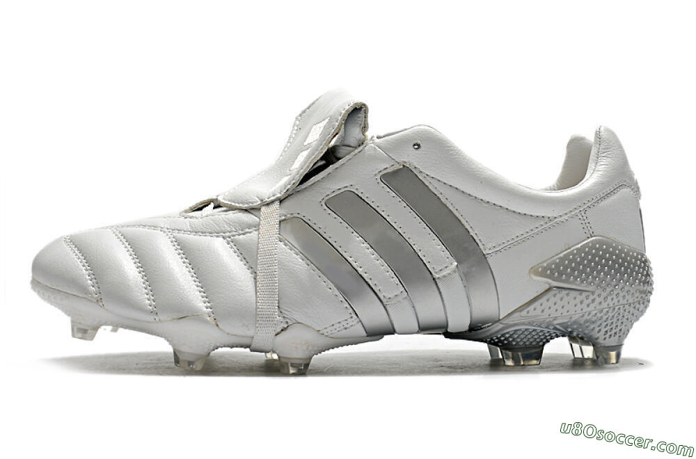 Adidas Predator 20+ Mutator Mania Tormentor FG Firm Ground Soccer Cleats - White/Silver 2